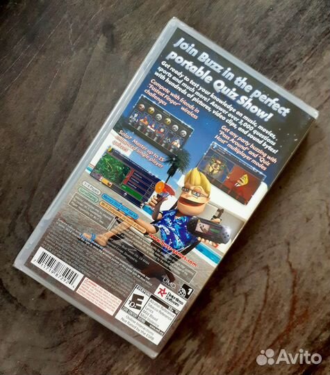 Buzz Master Quiz PSP Новый в пленке Силд