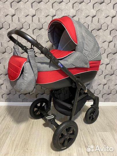 Коляска 3 в 1 Adamex Neonex (как Новая)