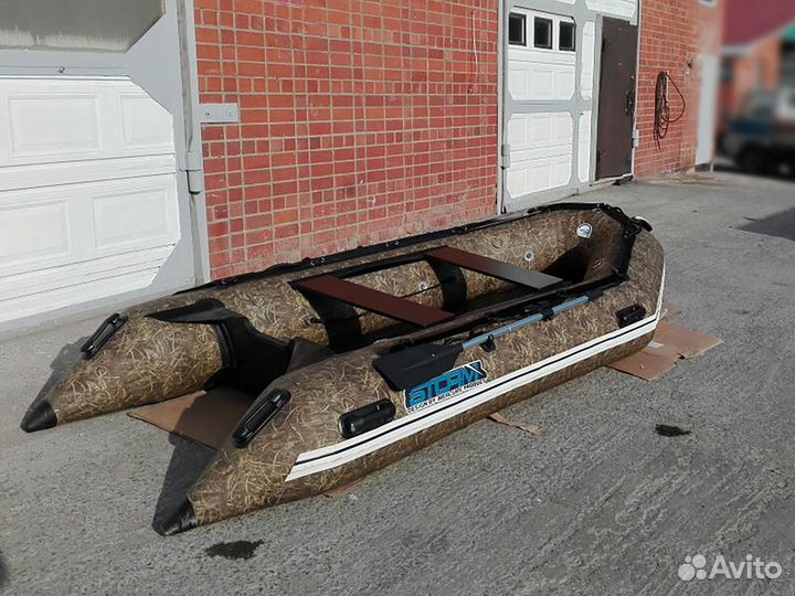 Лодка пвх Stormline Heavy Duty Air Light 360 камуфляж