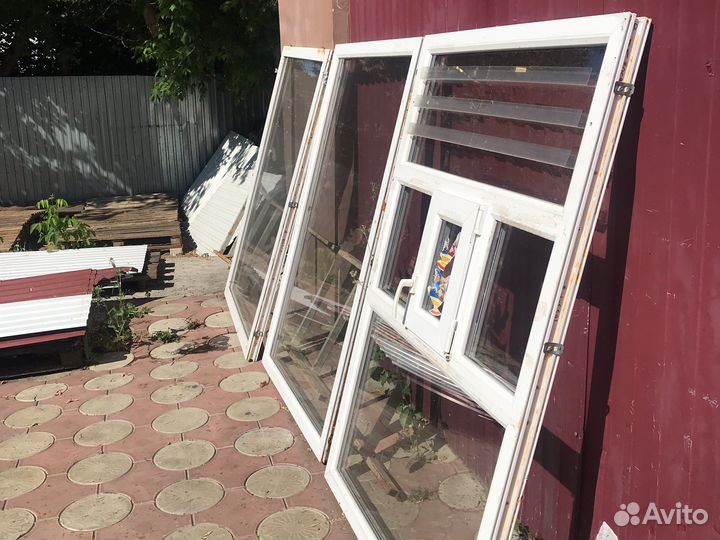 Окна пластиковые бу