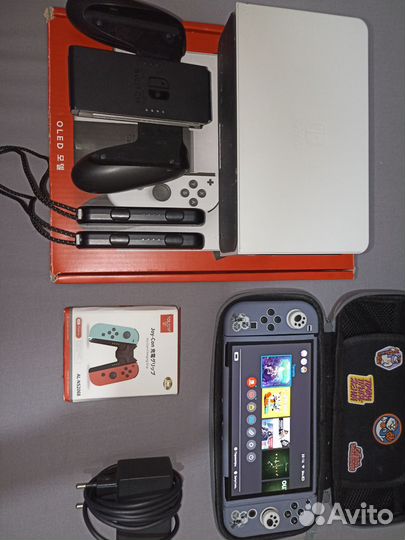Nintendo switch oled с играми