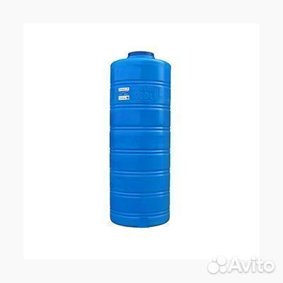 Резервуар пластиковый 1 тонна для гсм и топлива (в