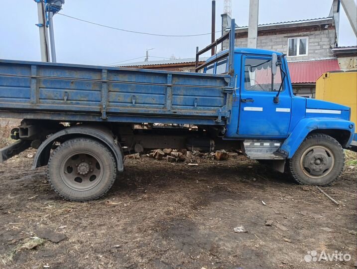 Самосвал 45 м³ ГАЗ 3307, 1993