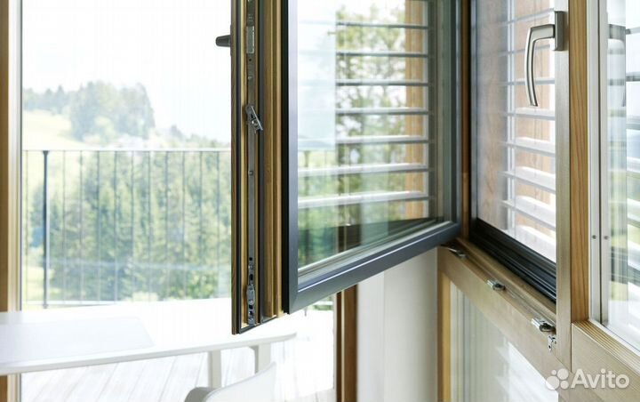 Алюминиевые окна под ключ