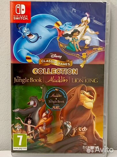 Disney classic games: THE jungle book, aladdin & T