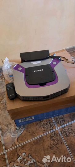 Робот пылесос моющий philips