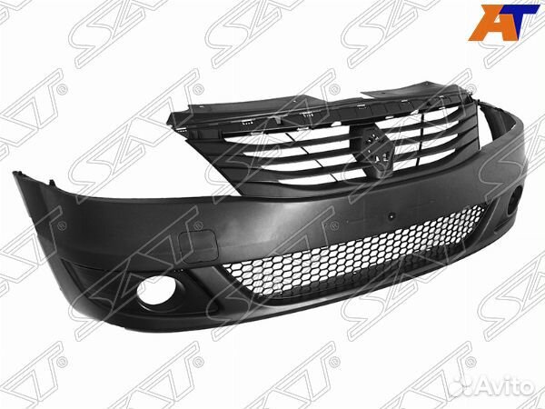 Бампер передний renault logan