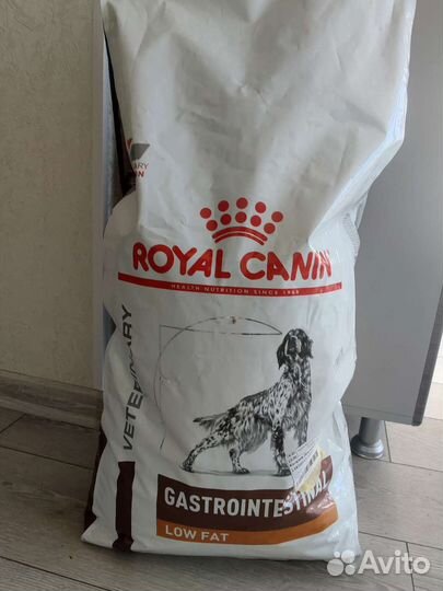 Royal Canin Gastrointestinal Low Fat 12 кг