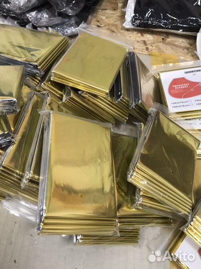 Термоодеяло спасательное 12 шт