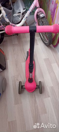 Самокат детский трехколесный бу