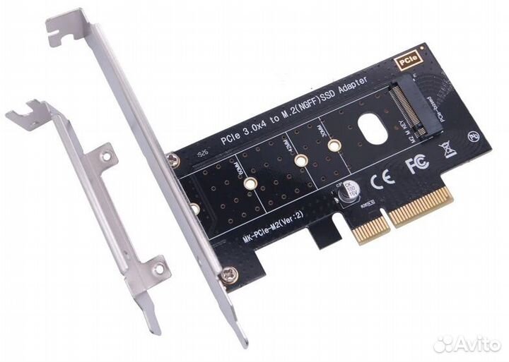 Адаптер - плата расширения SSD M.2 nvme-PCI-E x4
