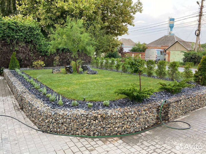 Благоустройство. Газон, озеленение, автополив