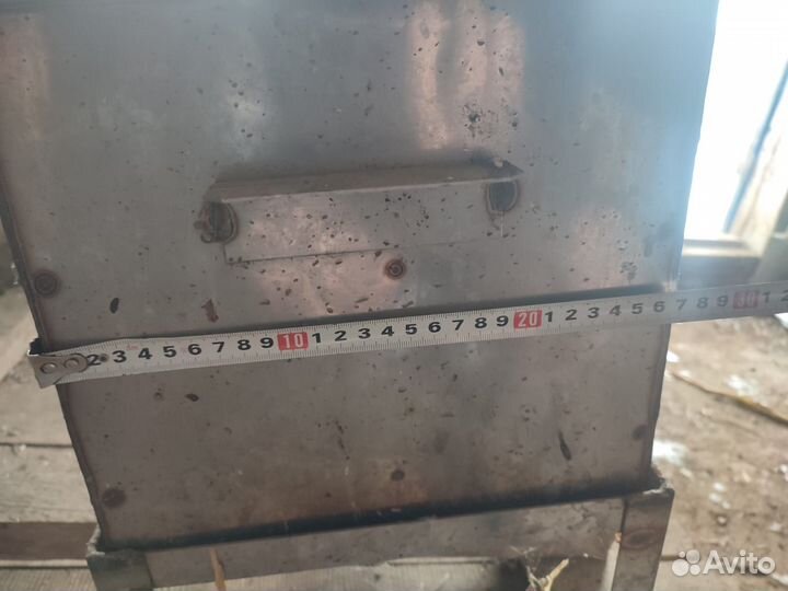 Коптильня горячего копчения из нержавейки