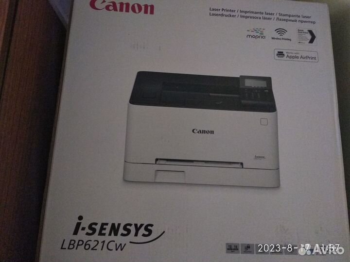 Цветной лазерный принтер «Canon i-sensys», wi-fi