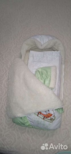 Конверт на выписку зимний