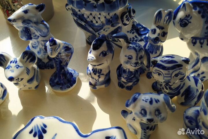 Фигурки Гжель, Посуда, Кружка Ford