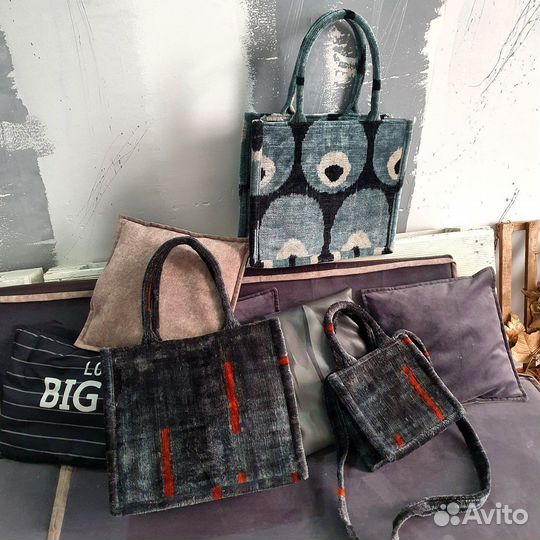 Сумки тоут Натуральный шелк Ало Бахмаль