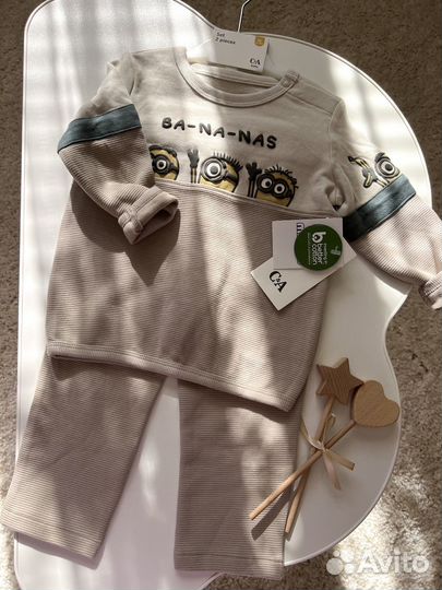 Костюм с Миньонами C&A 86 98 весна лето