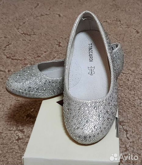 Балетки натуральная кожа