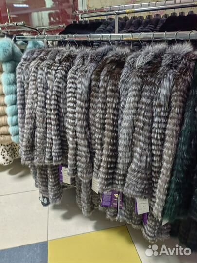 Шубы из чернобурки Длина 130 Размер 44До 50