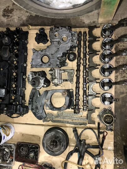 Запчасти на двигатель М57D30 BMW e60