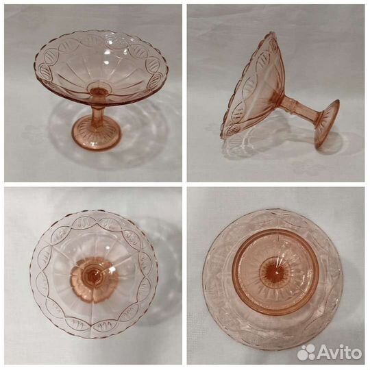 Посуда из цветного стекла, СССР