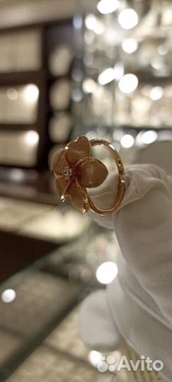 Кольцо золотое 585 пробы