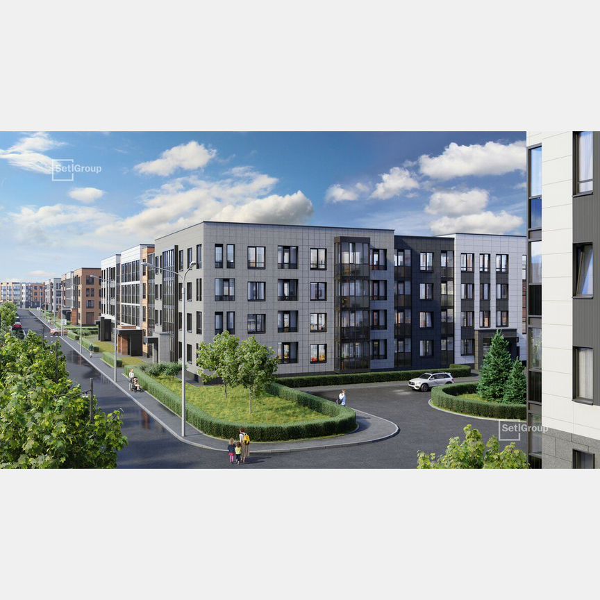1-к. квартира, 34,6 м², 3/4 эт.