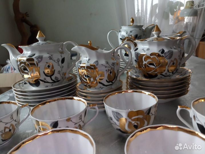 Сервиз чайный и кофейный 