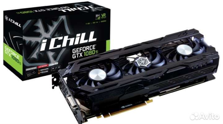 Видеокарта ichill GTX 1080TI 11GB DDR5X 384BIT