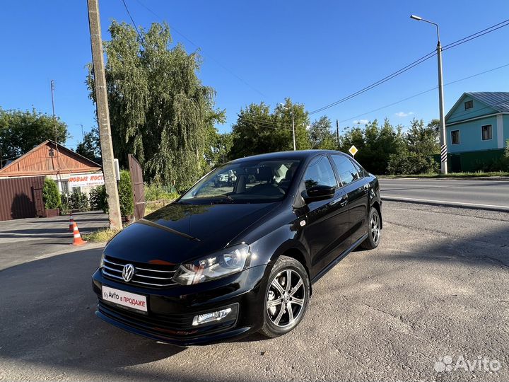 Volkswagen Polo 1.6 AT, 2017, 66 084 км