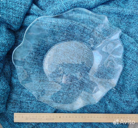 Стеклянное блюдо / тарелка / плато