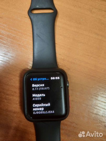 Часы apple watch 3 42mm