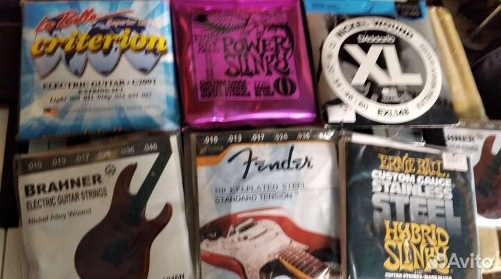 Струны для электрогитары