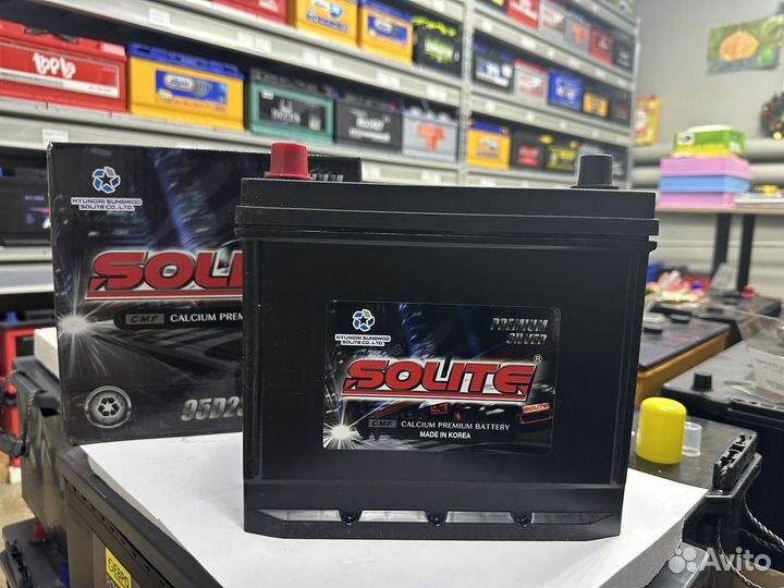 Аккумулятор Solite Silver 85Ач прям