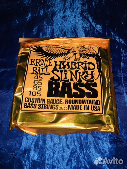 Струны для бас гитары Ernie Ball