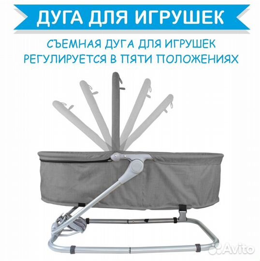 Кресло кроватка шезлонг складное бу