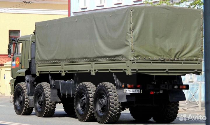 Тент на военный Камаз