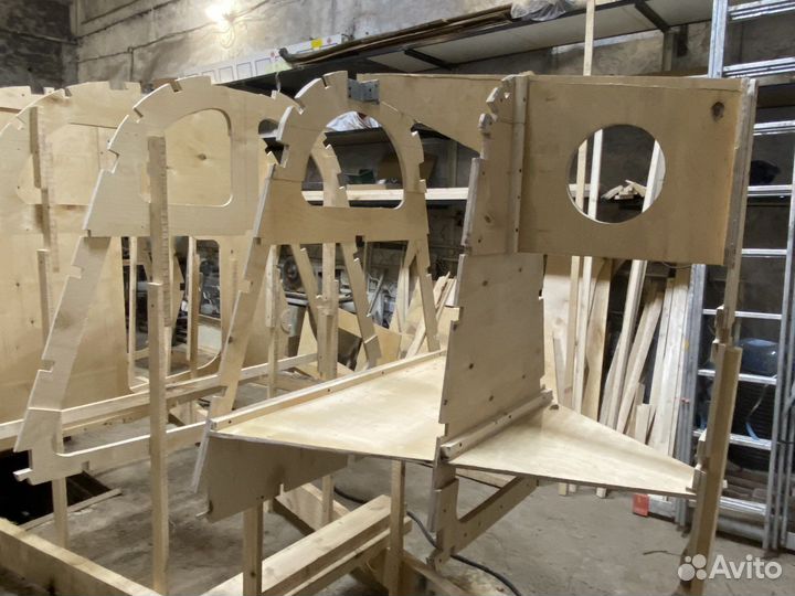 Набор шпангоутов яхты