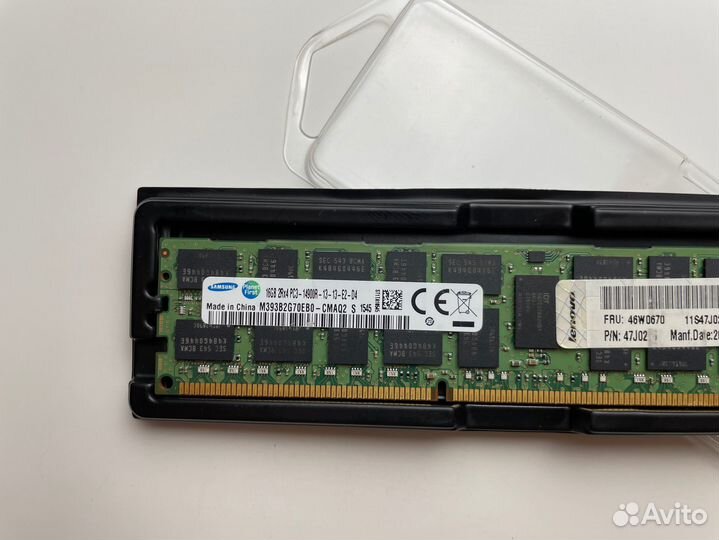Серверная samsung 16GB DDR3 REG ECC 1866MHz