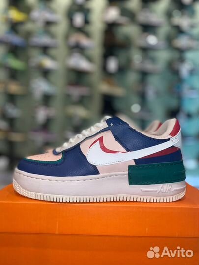 Кроссовки Nike Air Force 1 Shadow 'Mystic Navy'