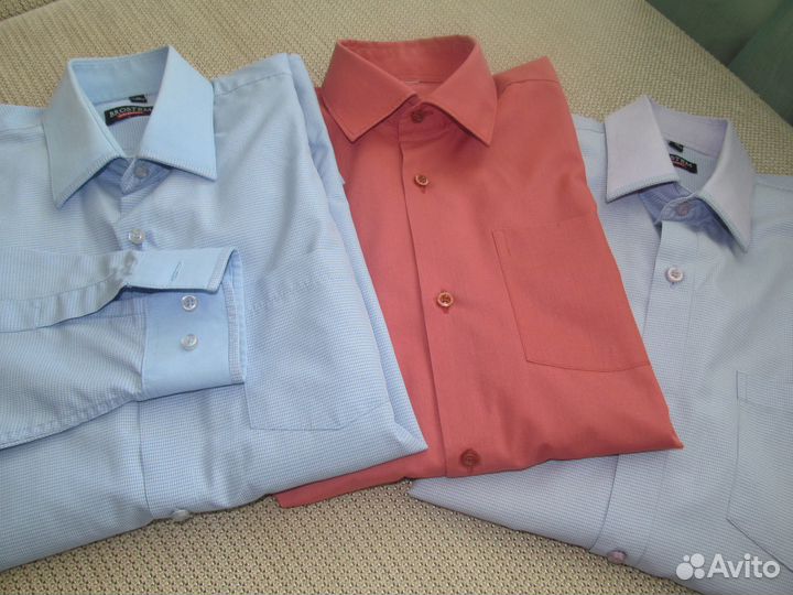Рубашки школьные (р.35 рост152-158)
