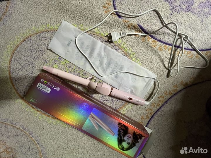 Плойка с зажимом новая