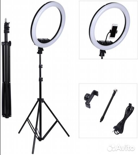 Селфи кольцо 33 см + штатив