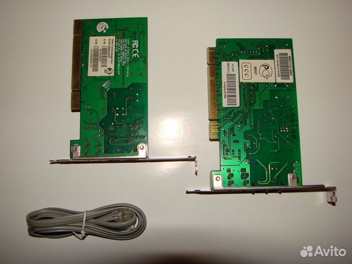 Древние модемы PCI