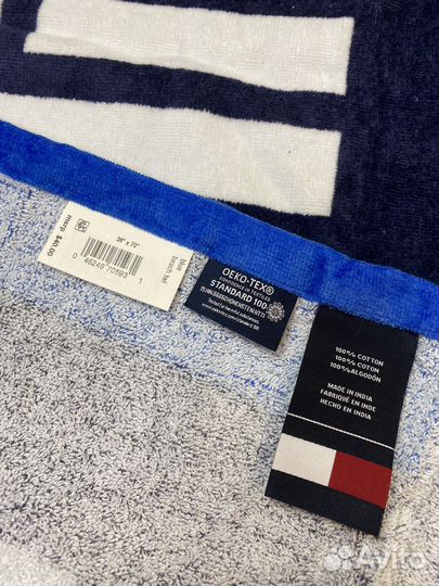Пляжное полотенце Tommy Hilfiger оригинал