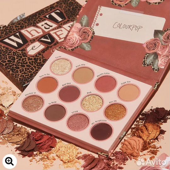 Палетка теней Colourpop whatever