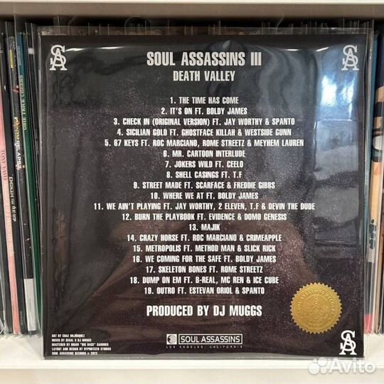 Винил DJ Muggs Soul Assassins 3, Dia Del Asesinato