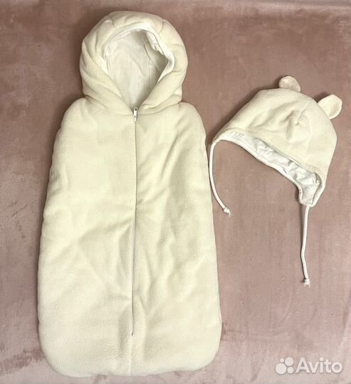 Зимний конверт на выписку