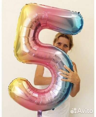 Фольгированные шары цифры